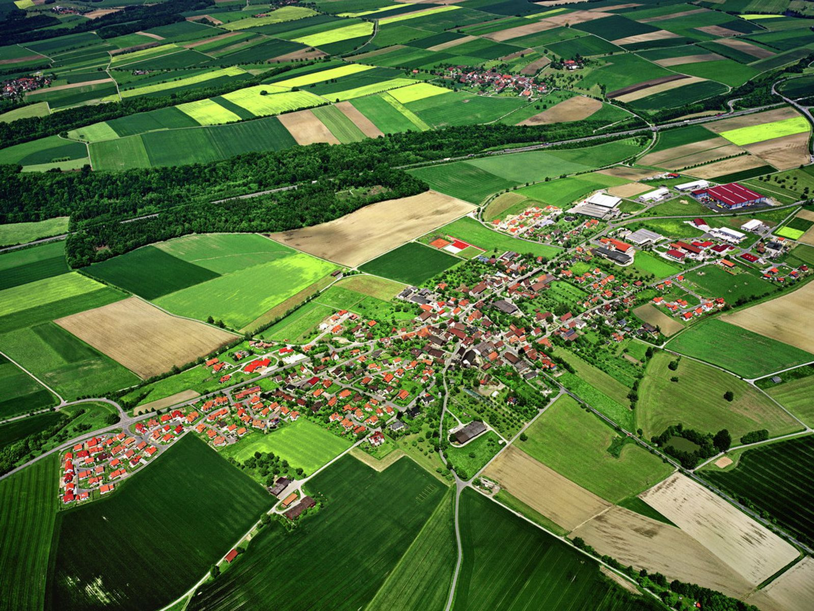 Luftbild Wolpertshausen