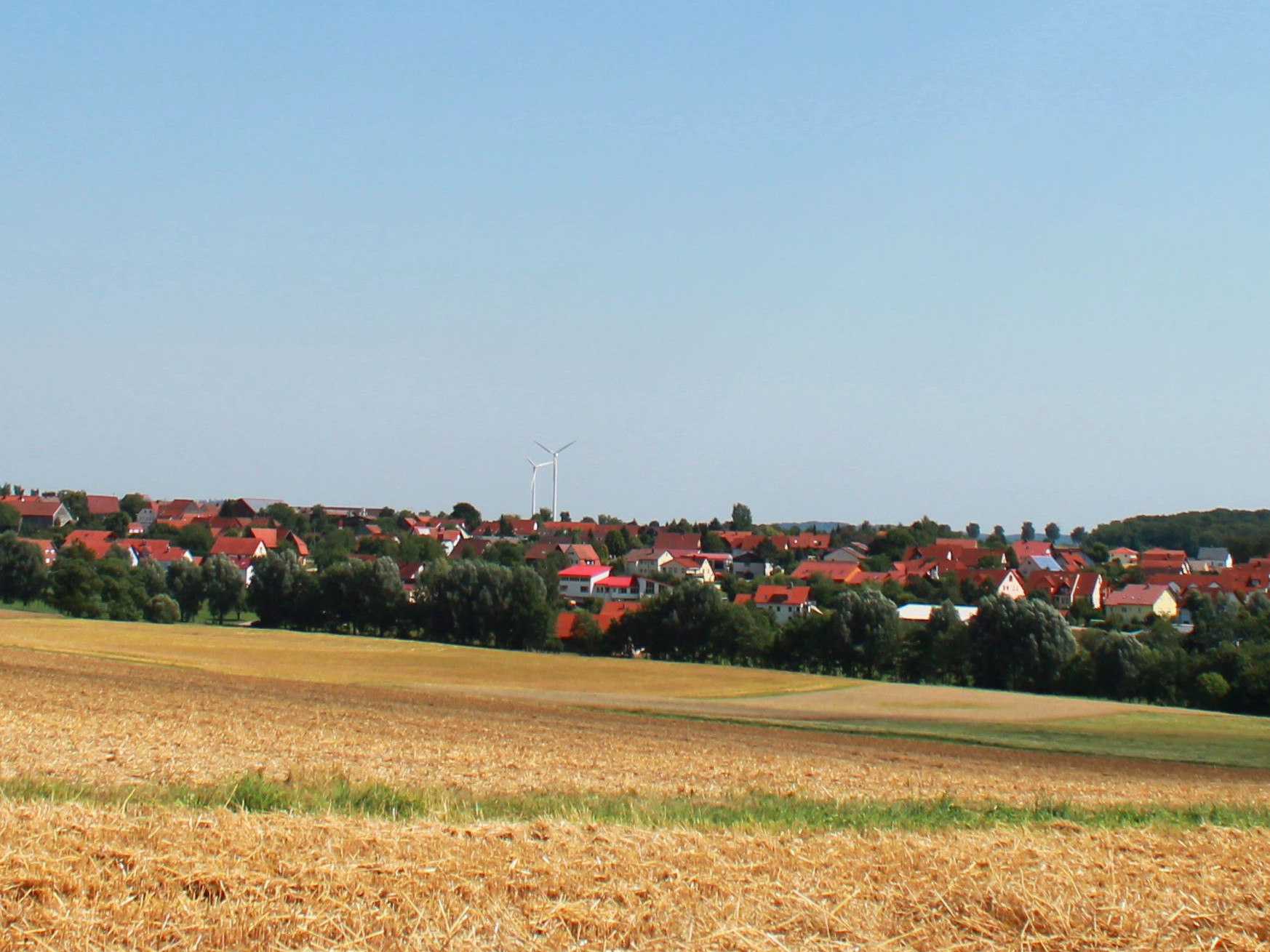 Landschaft bei Wolpertshausen